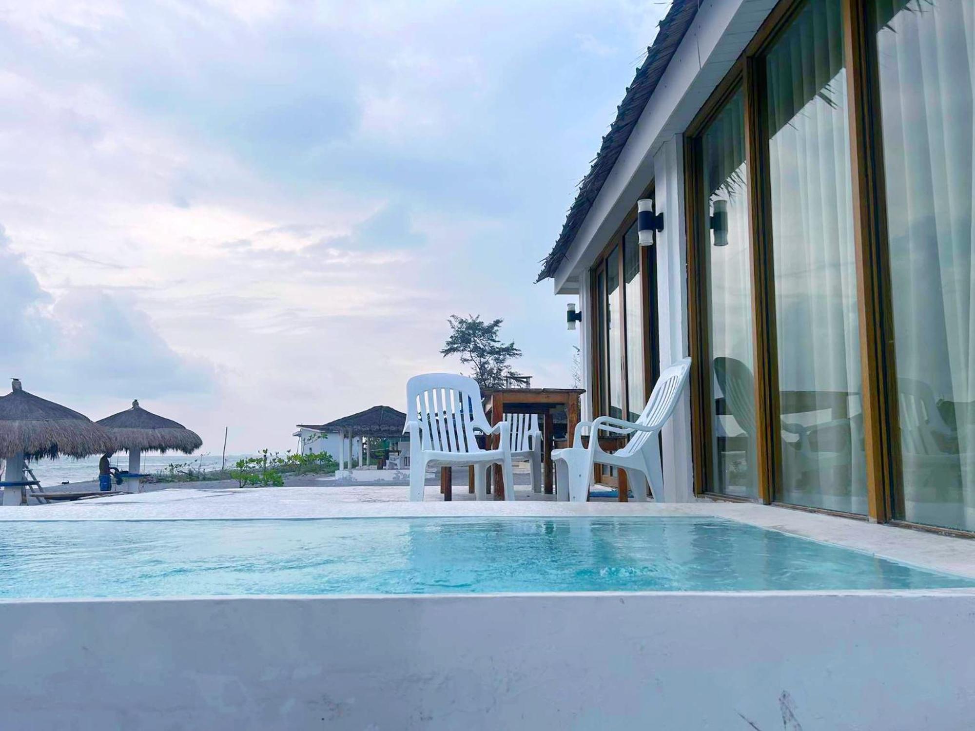 The Sandbar Villa At Sunset Stays Cabangan Exteriér fotografie